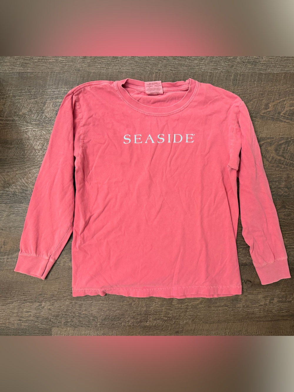 Seaside Pink Long Sleeve Tee